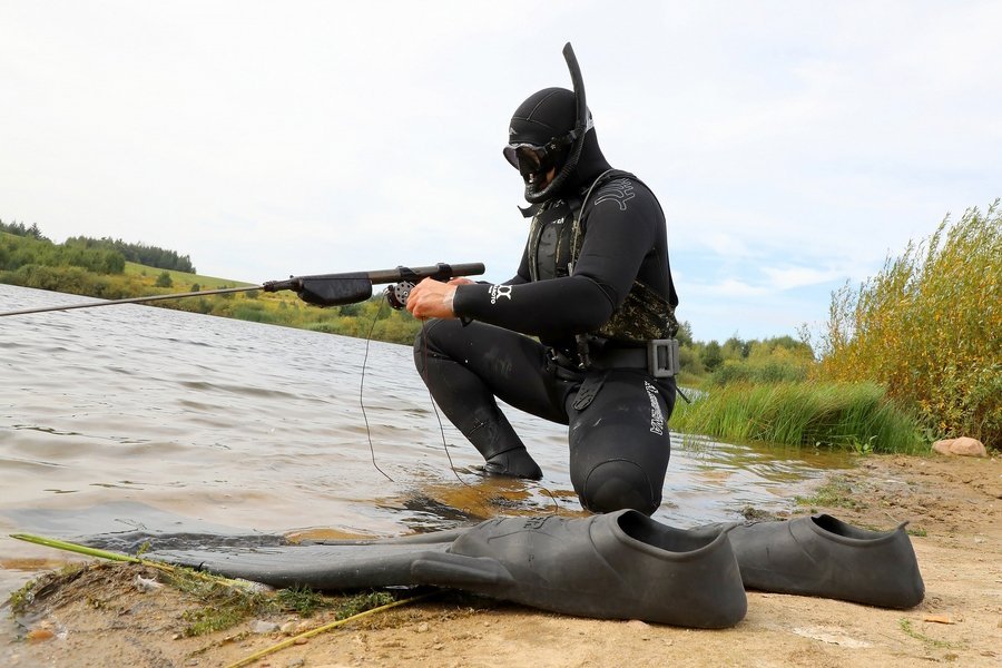 Подводная охота в Беларуси